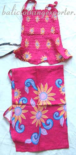 Bali mini skirt set, beach fashion sets, ladies resort apparel, bali sarong styles, sexy summer fashions, island wear clothing, club wear