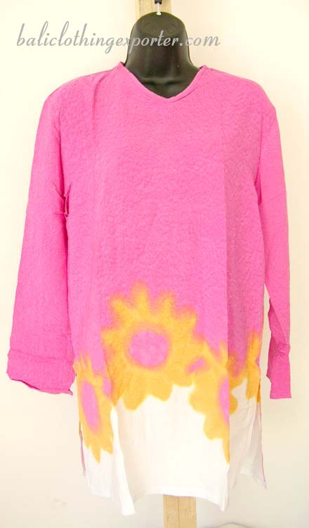 Leisure wear apparel, womans crafted shirts, spring urban tops, artsy clothing, beach wear, tropical shirt