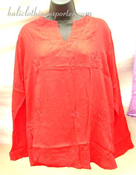 Trendy island wear, leisure apparel, womens hawaiian fashions, indonesian garments, bali style shirt tops